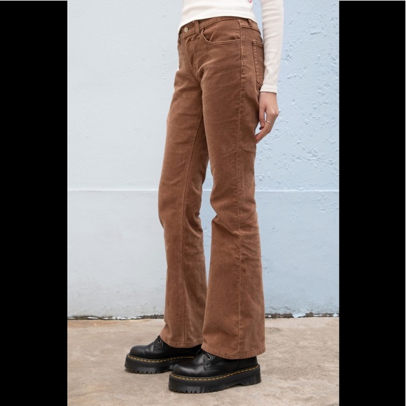Brandy Melville Brown Brielle Corduroy 